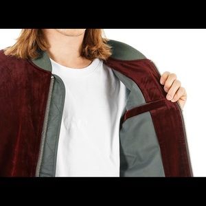 Stussy Velvet Bomber Jacket